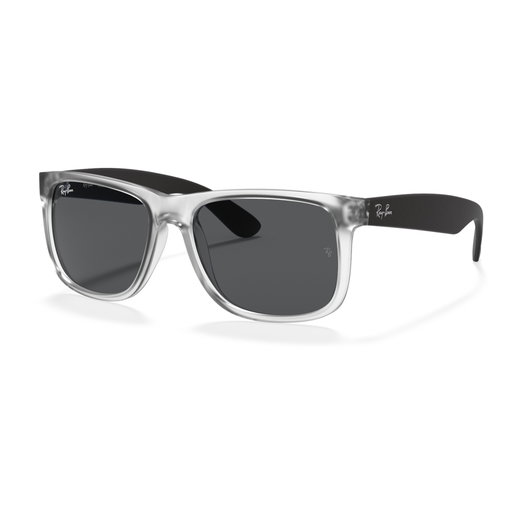 Ray-Ban Sonnenbrille Justin 651287 (Glasfarbe: grau) transparent - 1 Brille